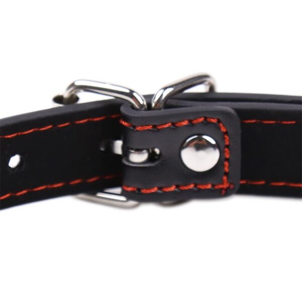 Mordaza Forma DE Hueso Silicona 12 Cm Negro - Imagen 7