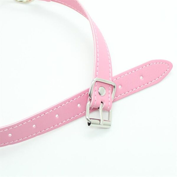 Mordaza Transpirable Ajustable Bola 4.5 Cm Rosa - Imagen 5
