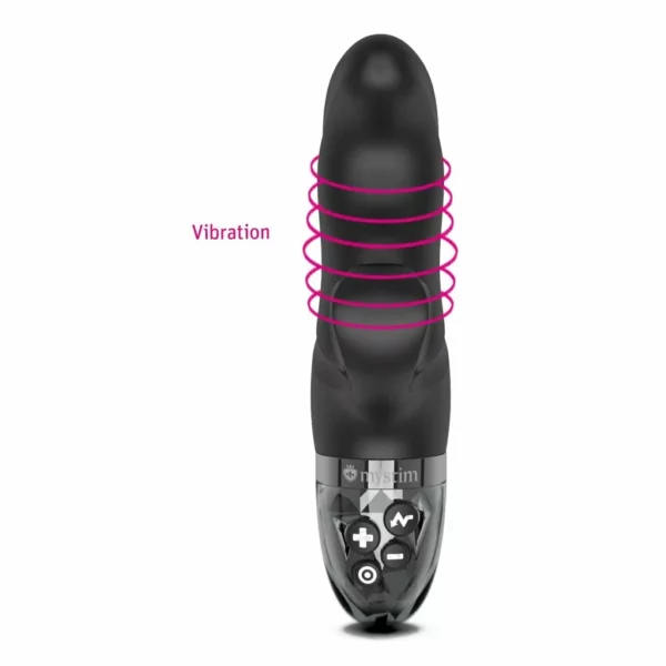Mystim Bob – Vibrador Conejito E-Stim | Doble placer con electroestimulación - Imagen 4