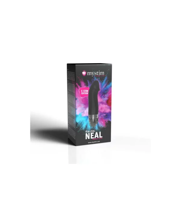 Mystim Real Deal Neal – Vibrador E-Stim Semi-Realista | Doble estimulación - Imagen 3
