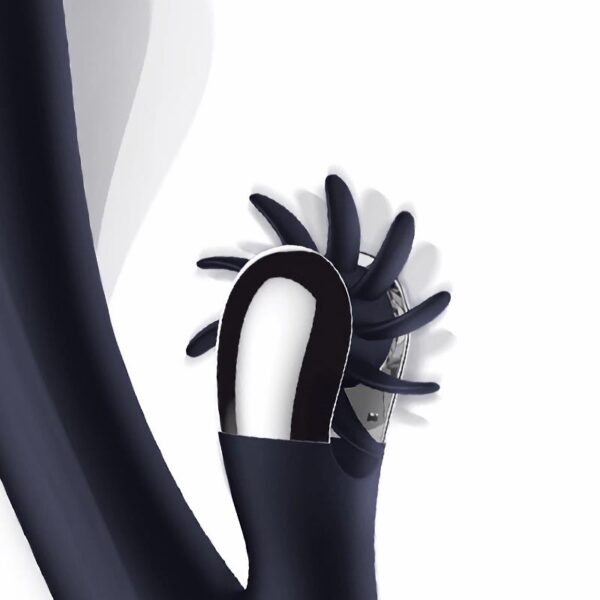 Navyspace Vibrador Con Lenguas Rotadoras Azul - Imagen 3