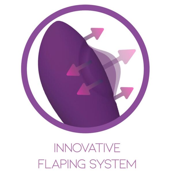 No. Nine Vibrador Punto G Función DE Pulsación Usb Magnético Silicona - Imagen 6