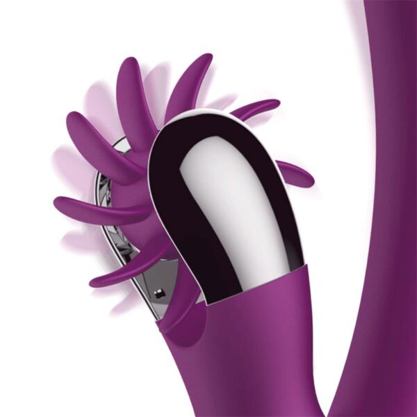 No. One Vibrador Con Rueda Estimuladora - Imagen 3