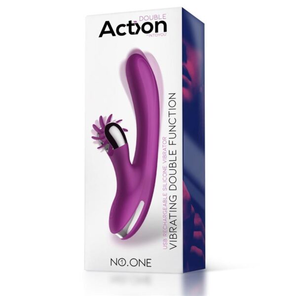No. One Vibrador Con Rueda Estimuladora - Imagen 4