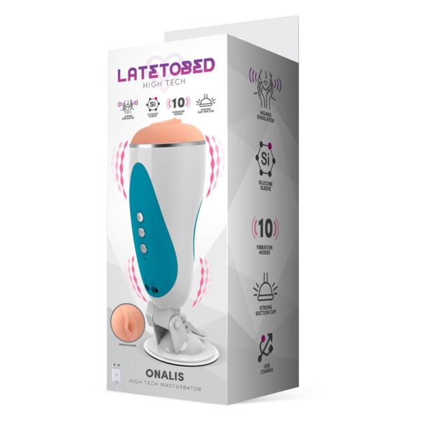 Onalis High Tech Masturbador Sistema Gemidos Y Vibración Vagina Usb - Imagen 2