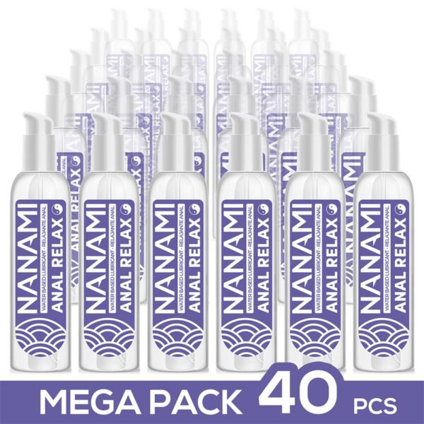 Pack 40 Lurbicante Anal Relajante Extra Dilatación Base Agua 150 Ml