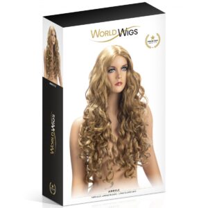 Peluca Angele Larga Blonde Ondulada