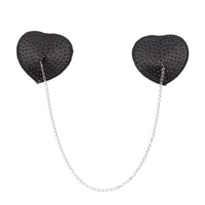 Pezoneras Con Cadena DE Metal Negro