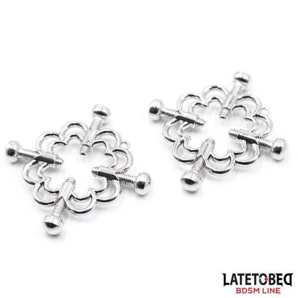 Pinzas DE Metal Para Pezones Ajustables - Imagen 3