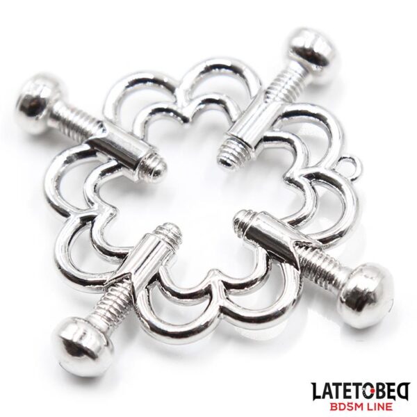 Pinzas DE Metal Para Pezones Ajustables - Imagen 4