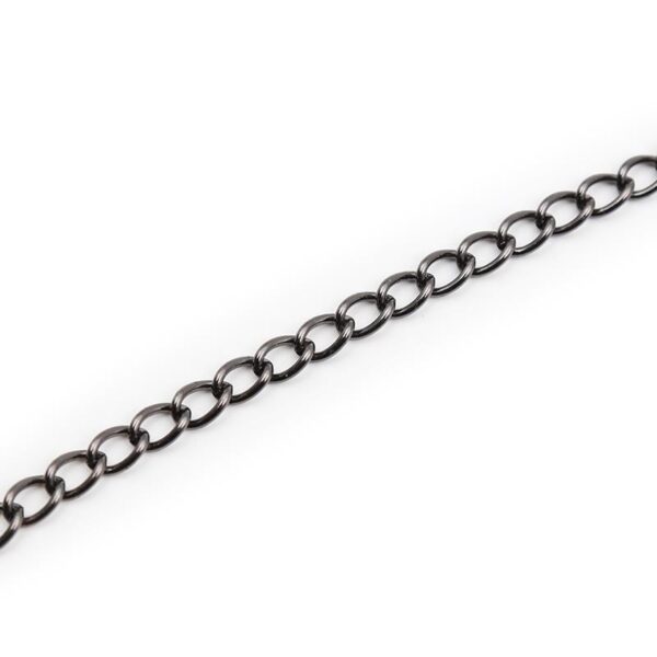 Pinzas Japonesas Para Pezones Con Cadena Negro - Imagen 6