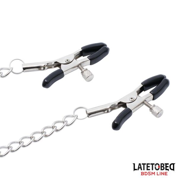 Pinzas Para Pezones Con Cadena Slave - Imagen 5