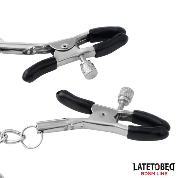 Pinzas Para Pezones Con Cadena – Slut - Imagen 5