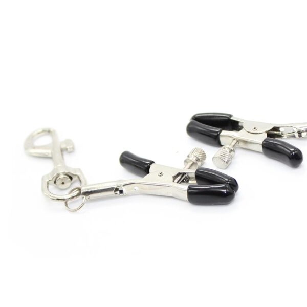 Pinzas Para Pezones Con Mosquetones Metal - Imagen 4