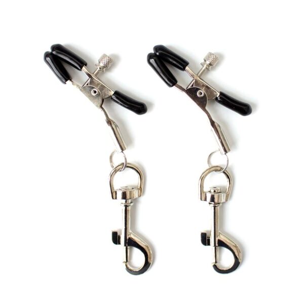 Pinzas Para Pezones Con Mosquetones Metal