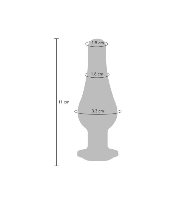 Plug Aluminio Diamond Bum Bijou M - Imagen 3