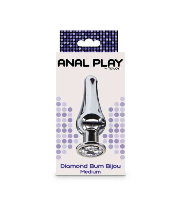 Plug Aluminio Diamond Bum Bijou M - Imagen 4
