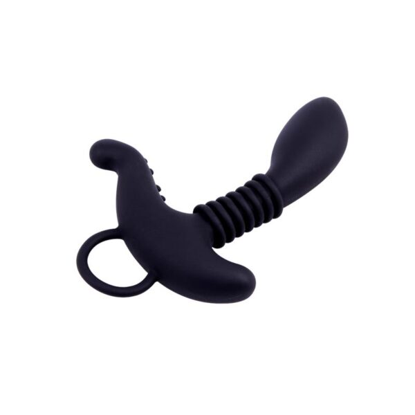 Plug Anal Booty Exciter Silicona Negro - Imagen 2