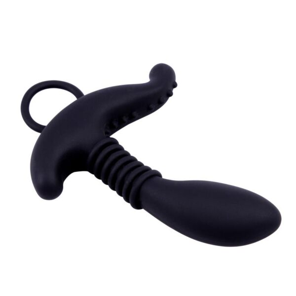 Plug Anal Booty Exciter Silicona Negro - Imagen 3