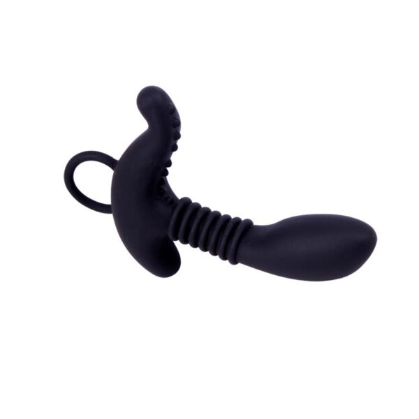 Plug Anal Booty Exciter Silicona Negro - Imagen 4