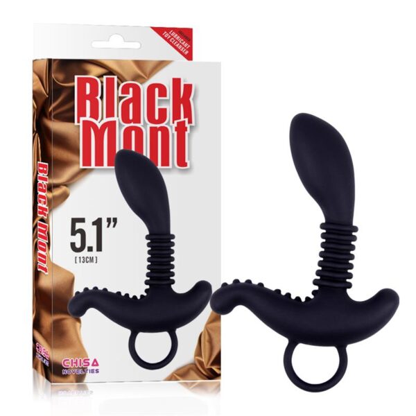 Plug Anal Booty Exciter Silicona Negro - Imagen 5