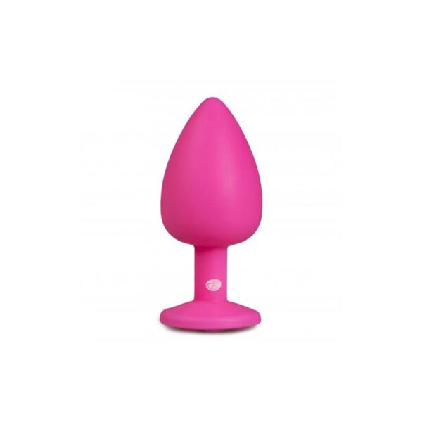 Plug Con Diamante Grande – Rosa - Imagen 2