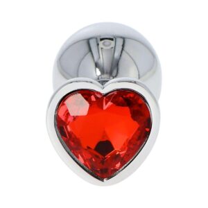 Plug Corazón Rojo M