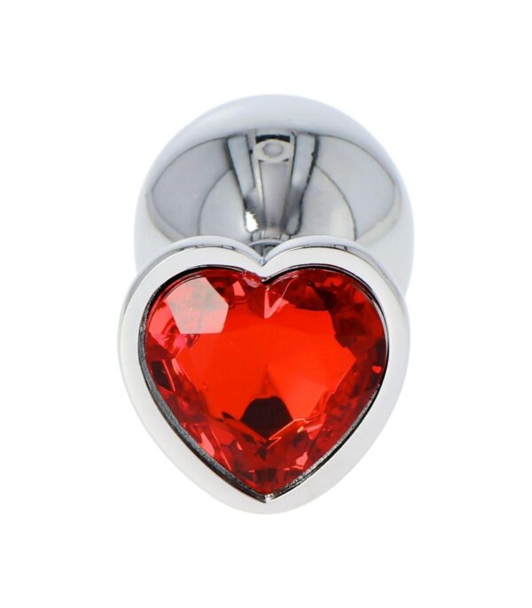 Plug Corazón Rojo M