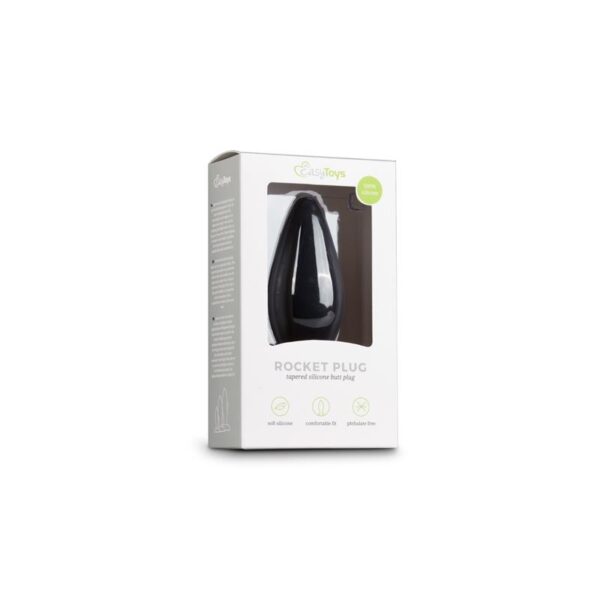 Plug Grande DE Silicona – Negro - Imagen 4