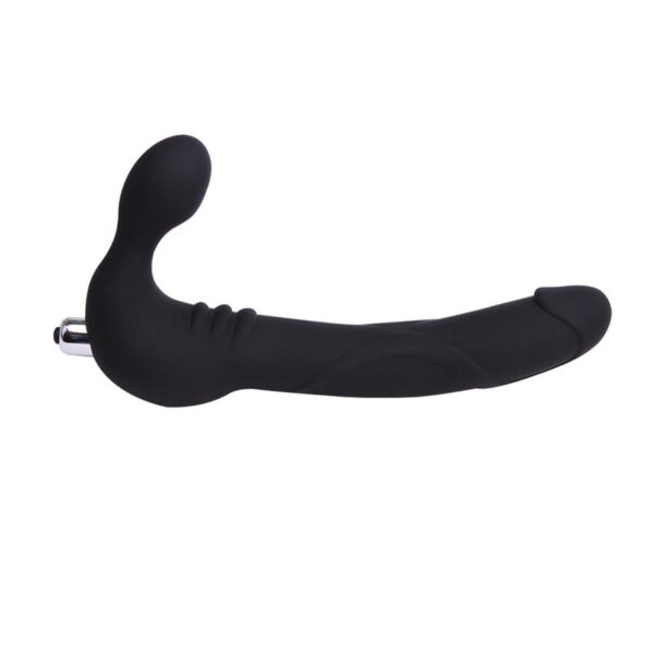 Plug Strap on Cavalier Silicona Negro - Imagen 4