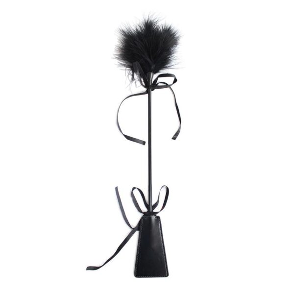 Plumero Y Fusta 2 En 1 49 Cm Negro - Imagen 2