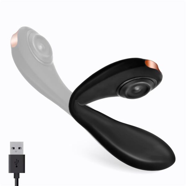 Pulsar Vibrador Con Esqueleto Articulado Silicona Usb - Imagen 5