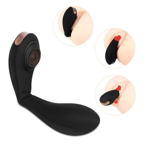 Pulsar Vibrador Con Esqueleto Articulado Silicona Usb - Imagen 9