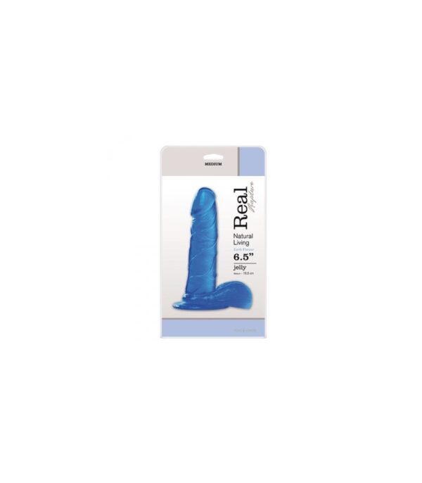 Real Rapture Jelly Azul 165 Cm”