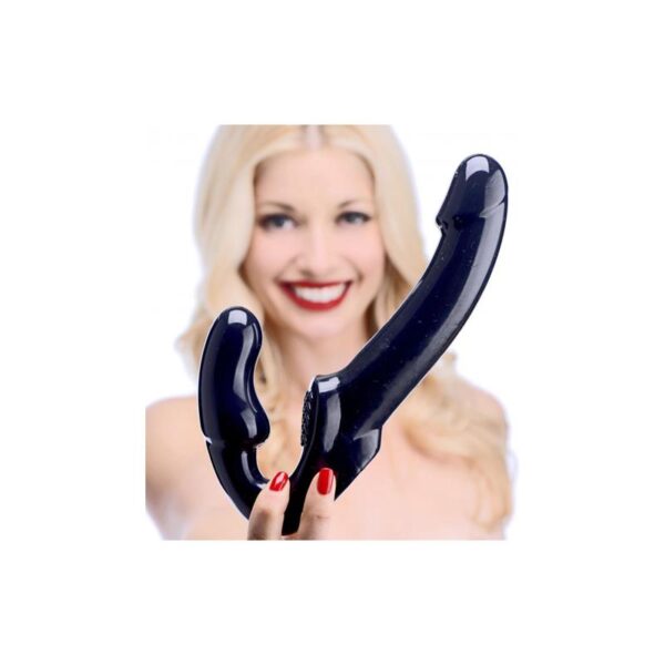 Revolver Dildo Doble Punto G Negro - Imagen 5