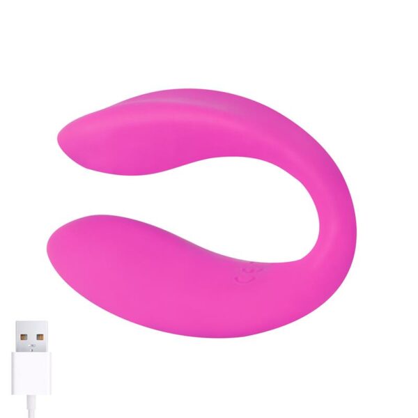 Roomie Vibrador Para Parejas Silicona Líquida Unibody Control Remoto Usb - Imagen 5