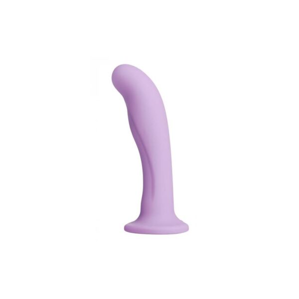 Royal Heart Dildo Para Arnés Purpura