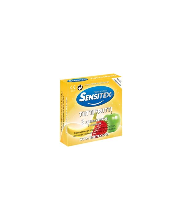 Sensitex Tuttifrutti Vegano Expositor 48x3 Uds.