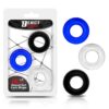 Set 3 Anillos Para El Pene 3 Colores 1.6 Cm