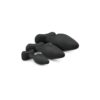 Set 3 Plugs DE Silicona – Negros - Imagen 2