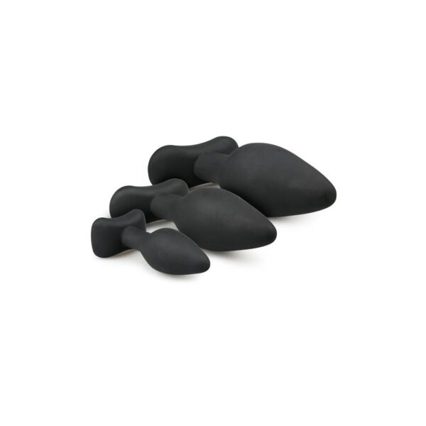 Set 3 Plugs DE Silicona – Negros - Imagen 2