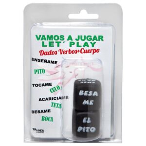 Set Dado DE Acciones Y Dado Partes Del Cuerpo.