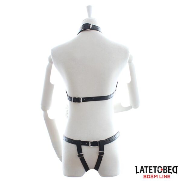 Set DE Sujetador Y Braguitas Bondage Con Cadenas - Imagen 3