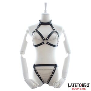 Set DE Sujetador Y Braguitas Bondage Con Cadenas