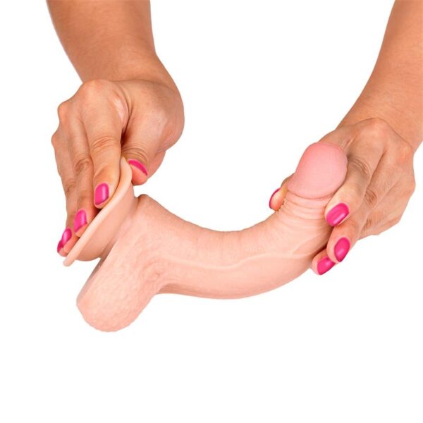 Slidy Dildo Realista Dual Layer Retráctil Y Orientable 7 - Imagen 6