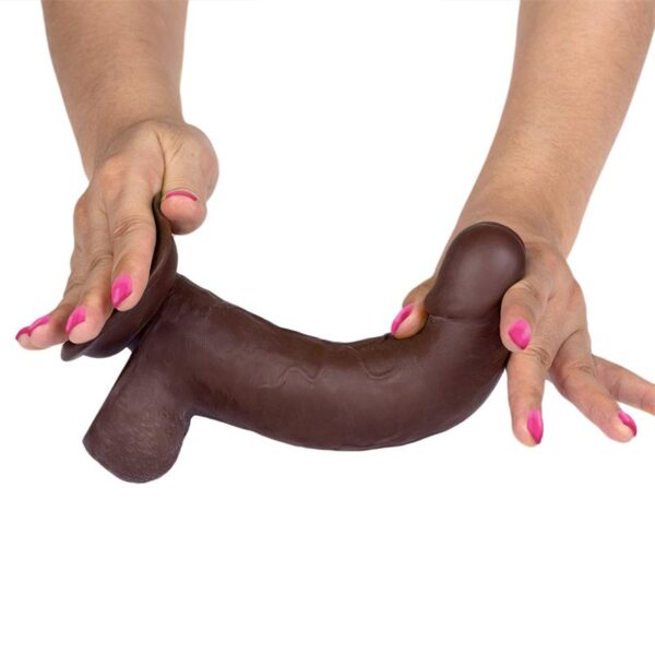 Slidy Dildo Realista Dual Layer Retráctil Y Orientable 8 - Imagen 6