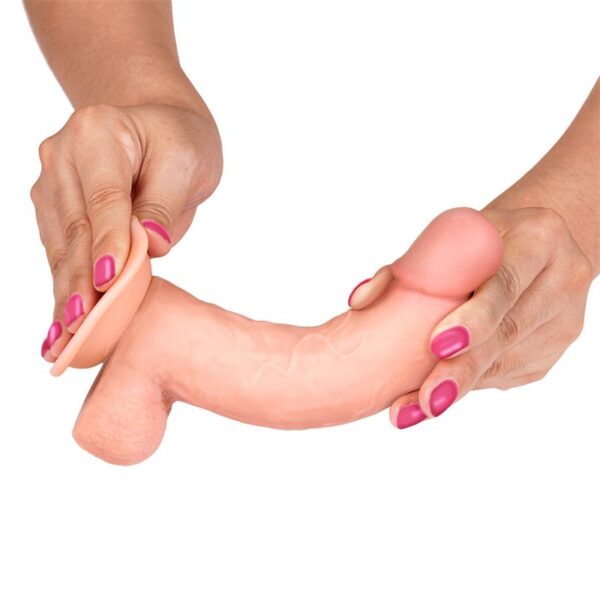 Slidy Dildo Realista Dual Layer Retráctil Y Orientable 8 - Imagen 6
