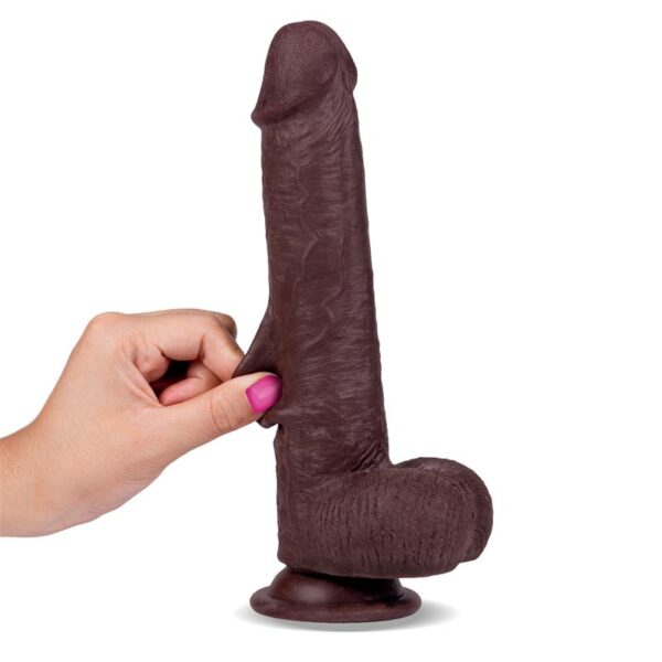 Slidy Dildo Realista Dual Layer Retráctil Y Orientable 9 - Imagen 6