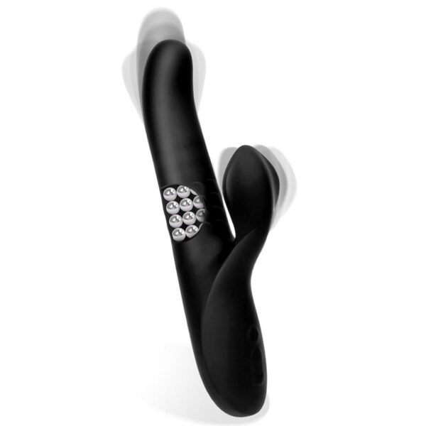 Squidy Vibrador Función DE Movimiento Up and Down Y Bolas Rotadoras Usb Silicona - Imagen 4