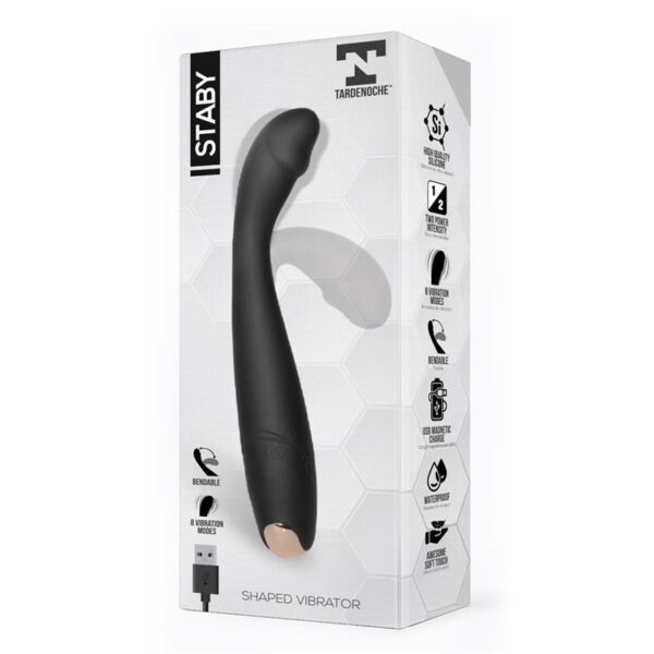Staby Vibrador Silicona Flexible-bendable - Imagen 5